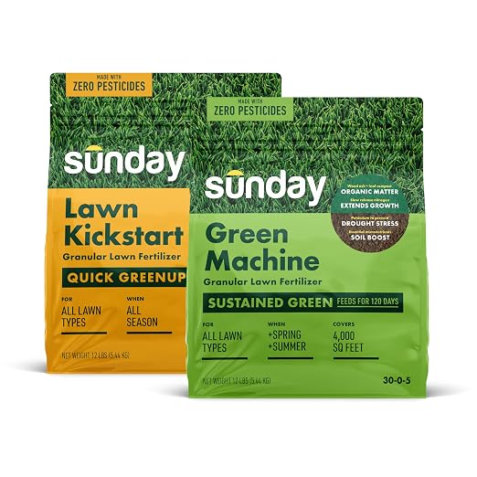 Lawn Kickstart + Green Machine