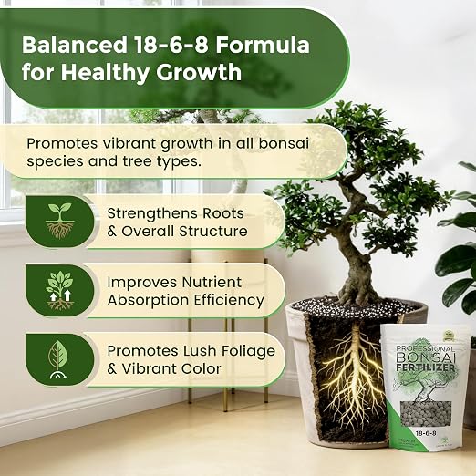 Bonsai Fertilizer (18-6-8 Pellets)