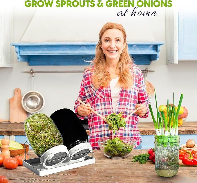Sprouts Growing Kit & Green Onion Regrower
