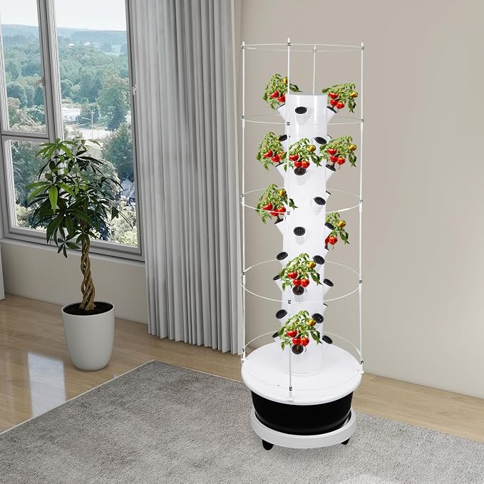36-plant With Climbing Trellis, Black