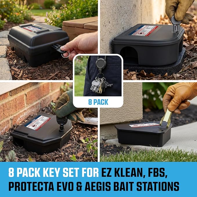 Universal 8 + Retractable Key Chain
