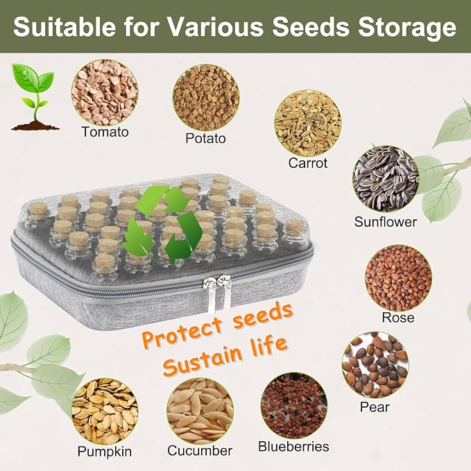40 Slots with 20 Seed Envelopes