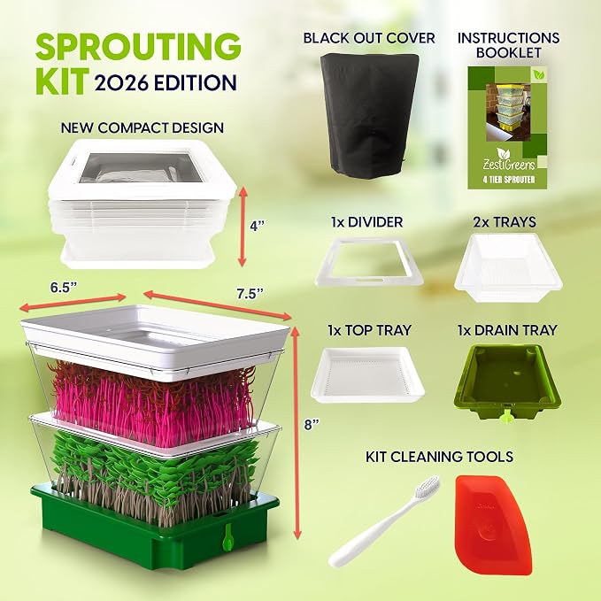 2-Tier Sprouting Kit