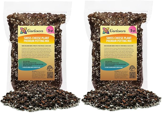 Swiss Cheese Plant Potting Mix