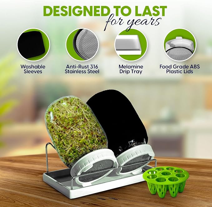 Sprouts Growing Kit & Green Onion Regrower