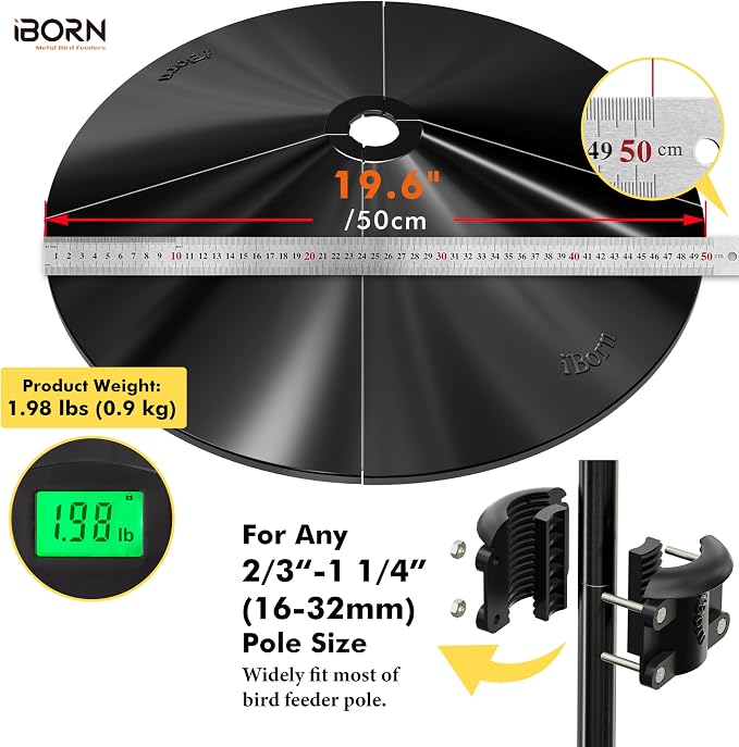 19.5Inch, Black, Chew-Proof PC, Pack Of 1