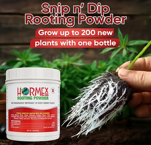 C) #8 For Moderately Hard to Root Plants - 1 Lb