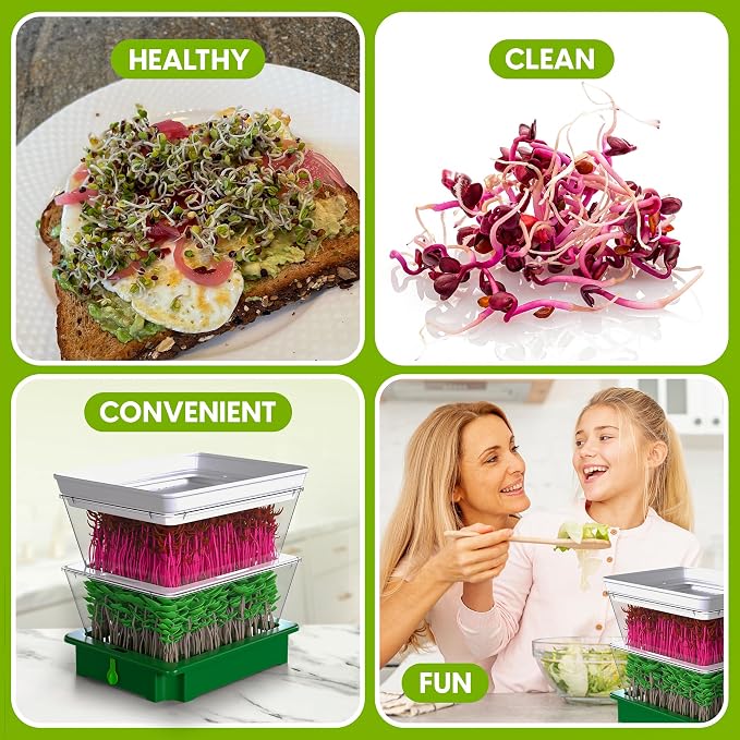 2-Tier Sprouting Kit