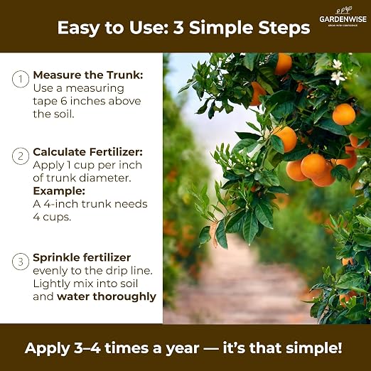 Citrus and Lemon Tree Fertilizer