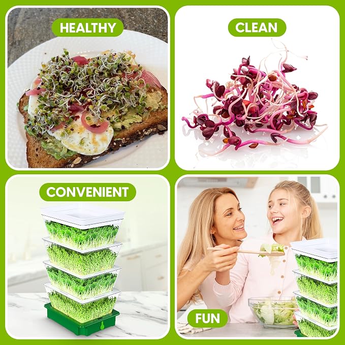 4-Tier Sprouting Kit