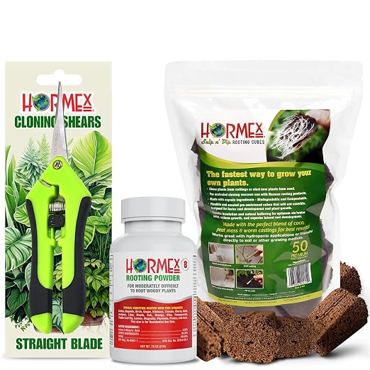 H) Rooting Cubes, Shears & Powder #8