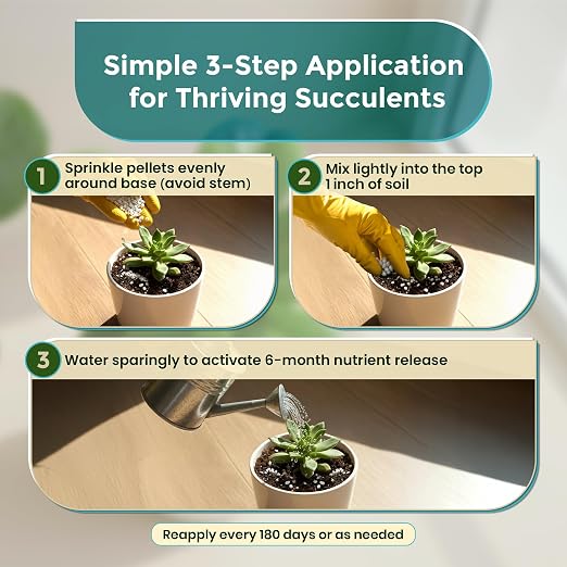 Succulent Fertilizer (13-11-11 Pellets)