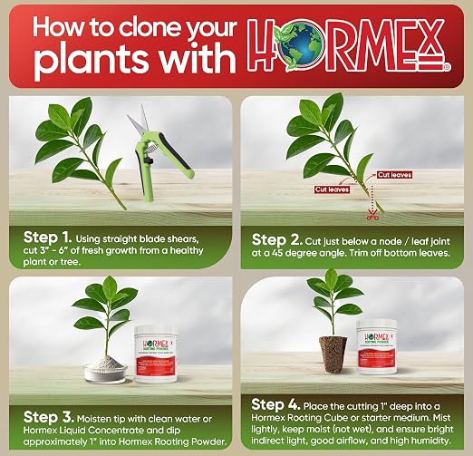 C) #8 For Moderately Hard to Root Plants - 1 Lb