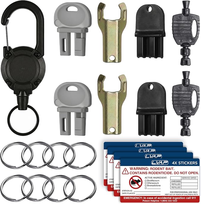 Universal 8 + Retractable Key Chain