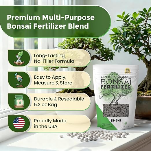 Bonsai Fertilizer (18-6-8 Pellets)