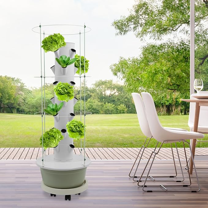 White + Green