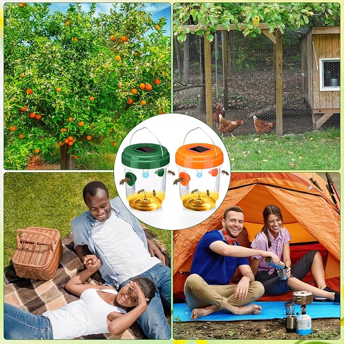 Orange, Green