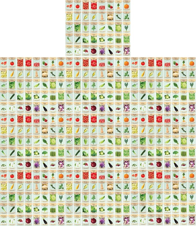 500 Vegetable Seeds
