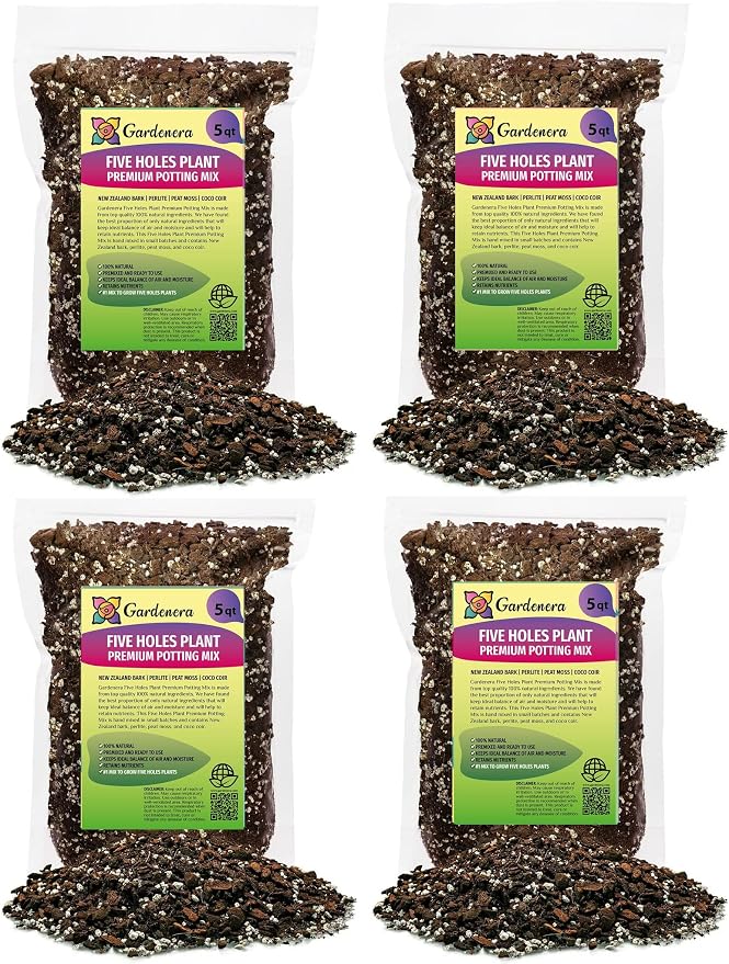 Five Holes Monstera Soil Mix